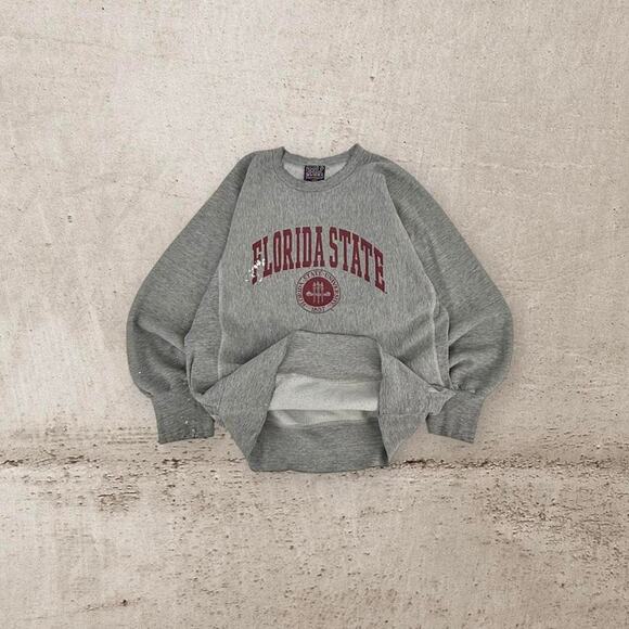Vintage baggy florida state college crewneck sweatshirt - Picture 1 of 7